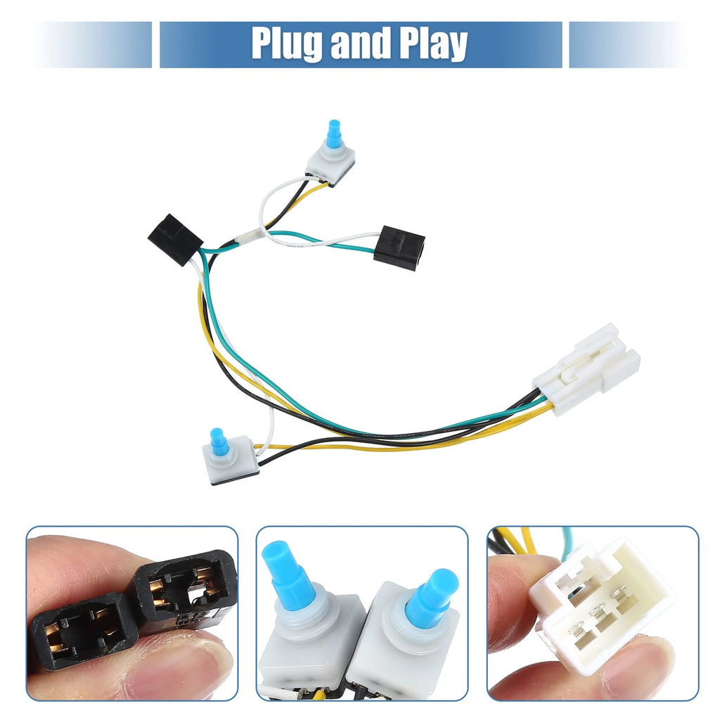Overhead Console Map Light Wiring with Switches for Dodge Ram (2002–2008)