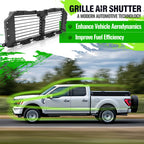 Front Upper Radiator Grille Air Shutter for Ford F-150 (2021–2025)
