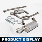 Catback Exhaust System Kit for Nissan Maxima A34 (2004–2008) 4" Dual Muffler Tip