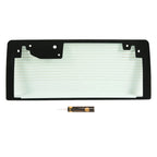 Rear Window Tempered Glass for Jeep Wrangler JK (2011–2017) Heated Light Green