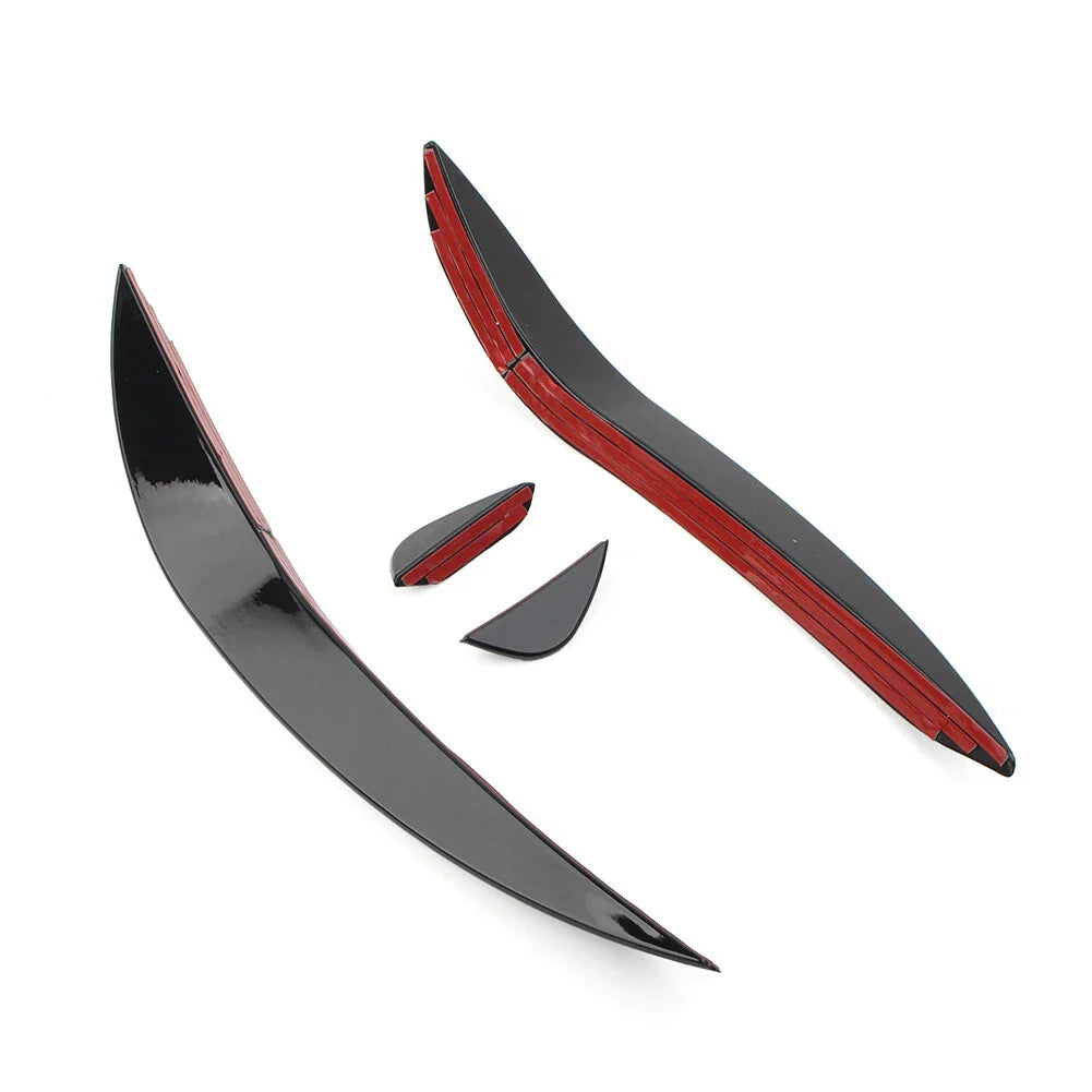 Front Bumper Lip Splitter Spoiler Trim for VW Golf 6 MK6 (2009-2013)