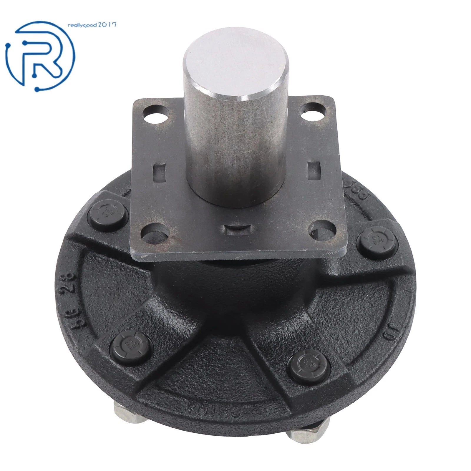 Set of 2 Trailer Hub Kit with Brake Flange for 3500 lbs #84 Spindle