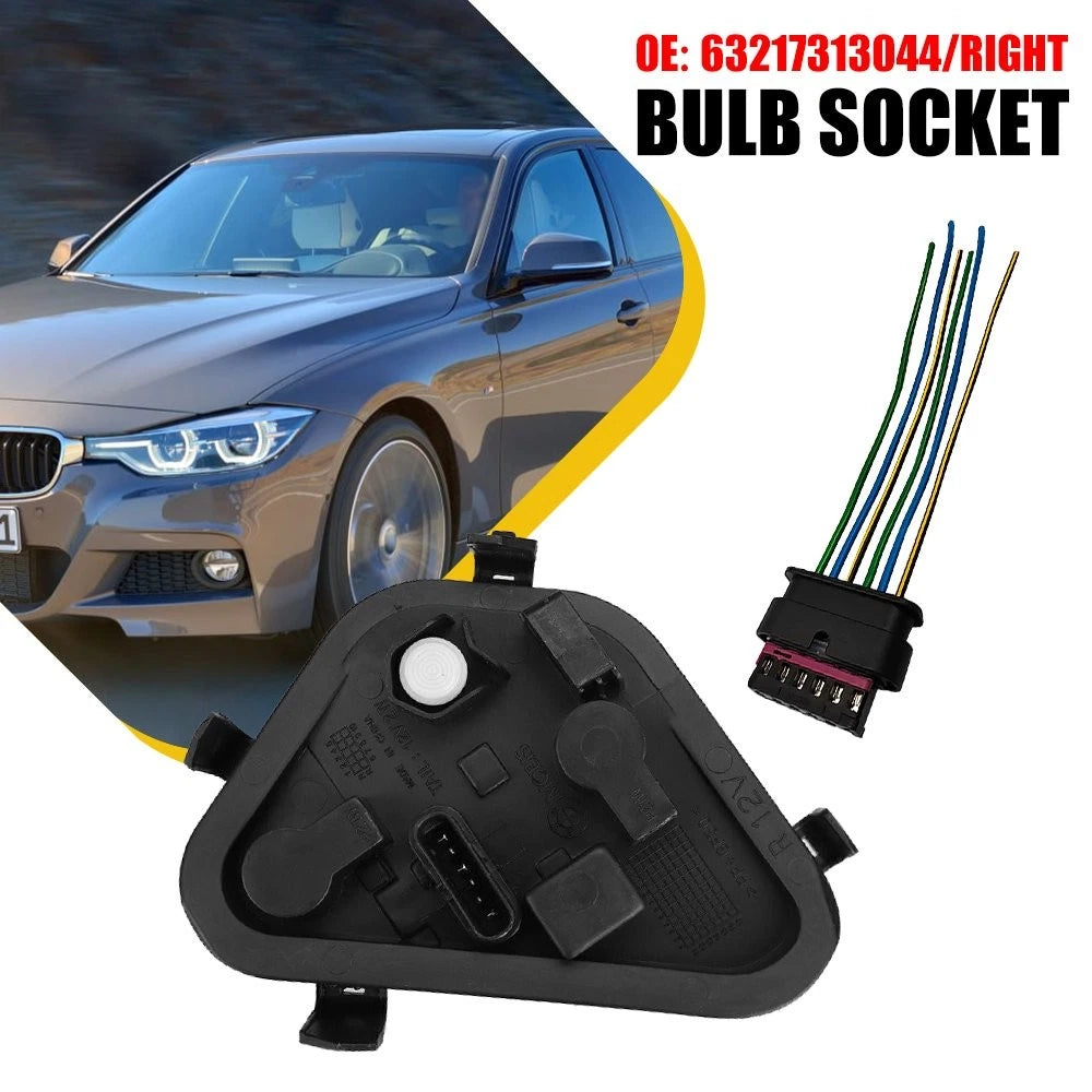 Tail Light Lamp Panel Right Bulb Socket for BMW 320i 328i (2006–2013) 63217313043