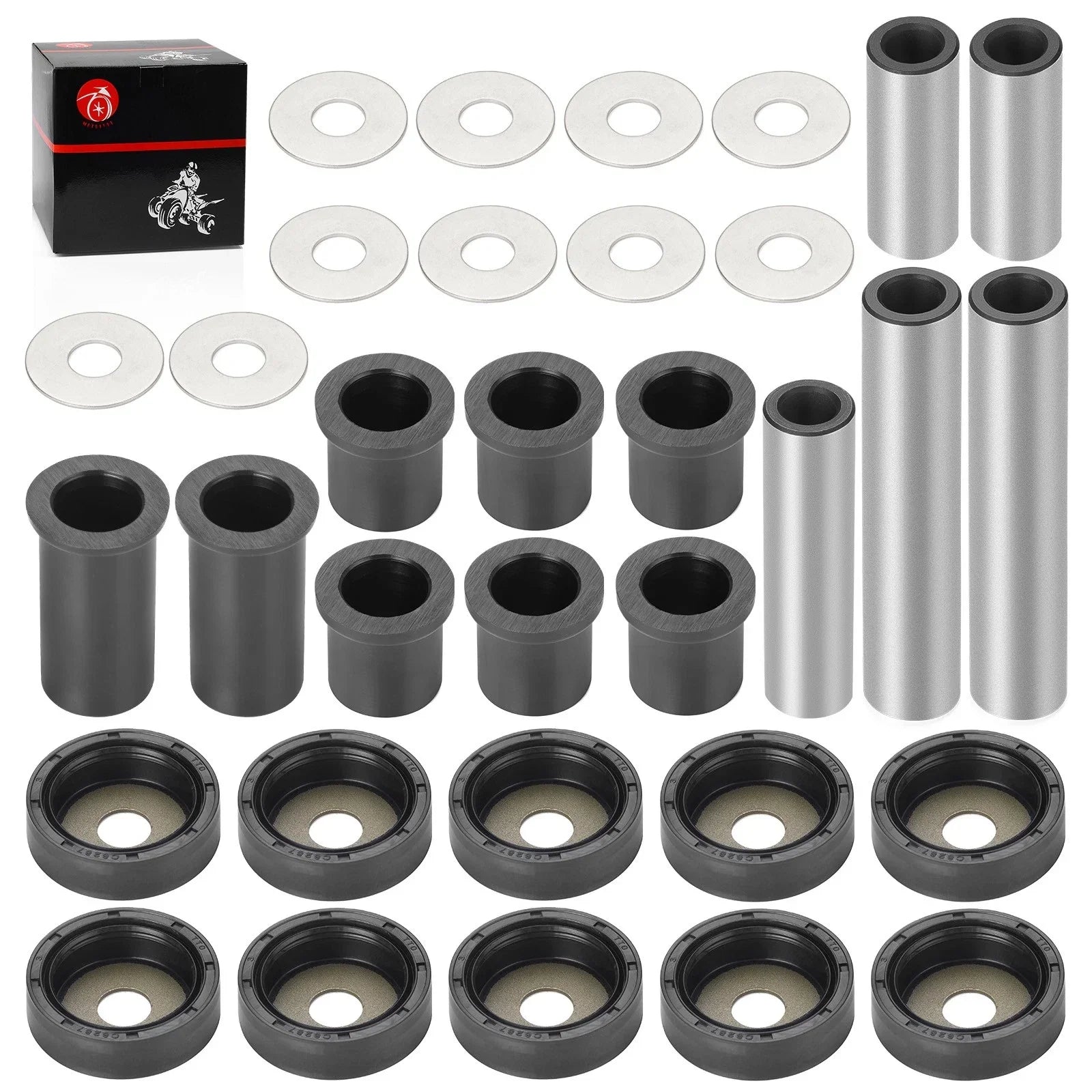A-Arm Suspension Bushing Rebuild Kit for Suzuki KingQuad 450/700 (2005–2010)
