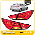 Set of 2 Full LED Tail Lights Assembly for Hyundai Sonata (2011–2014)