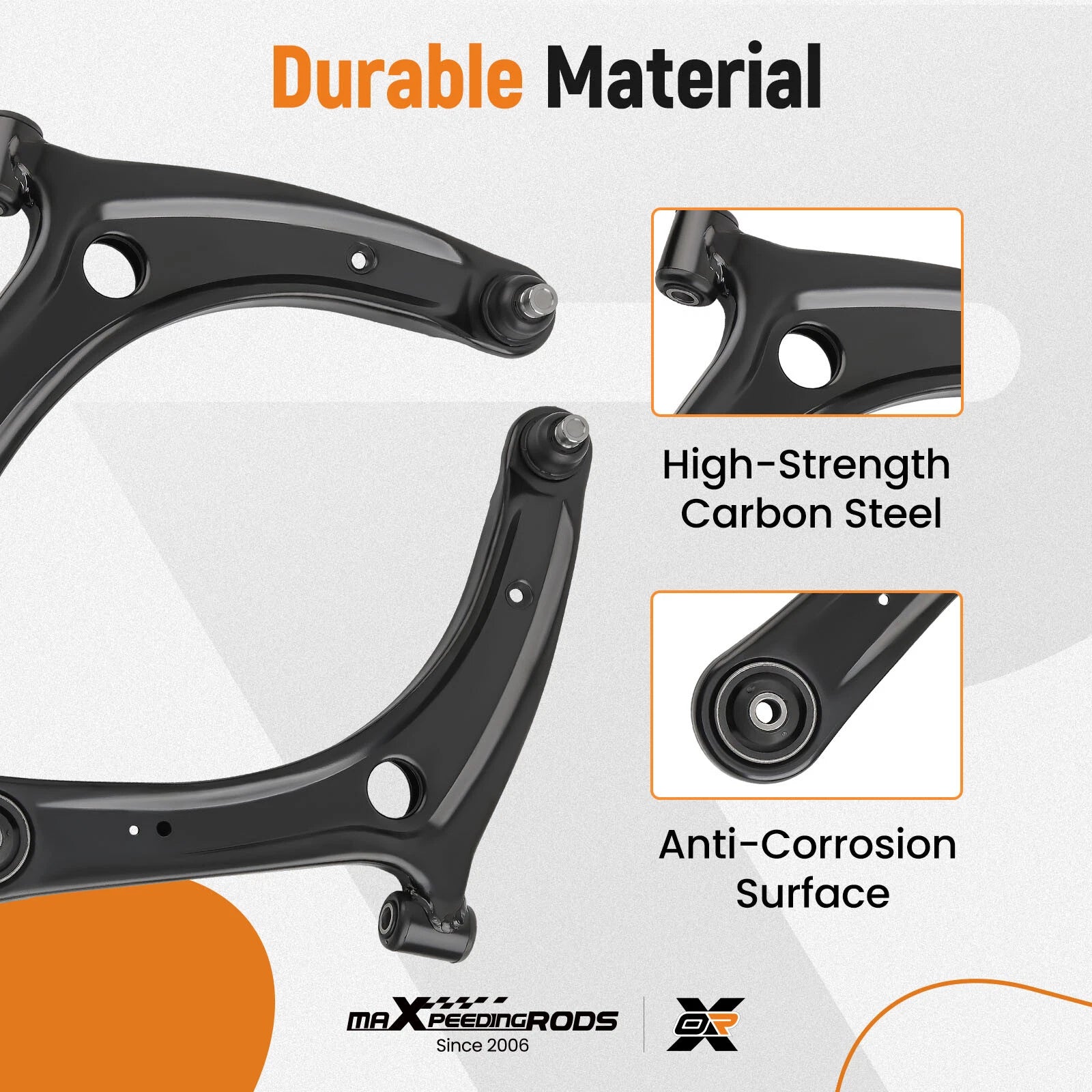 Suspension Kit Front Lower Control Arms for Mitsubishi Lancer (2008-2017)