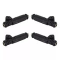 4 x Fuel Injector Nozzles for Ford Mustang, Focus, Dodge Avenger, BMW M3 (1994-2004)