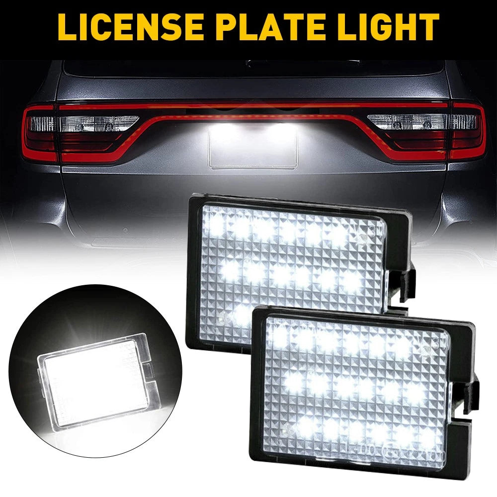 Super Bright LED License Plate Light for Dodge Durango (2014–2021) EOH