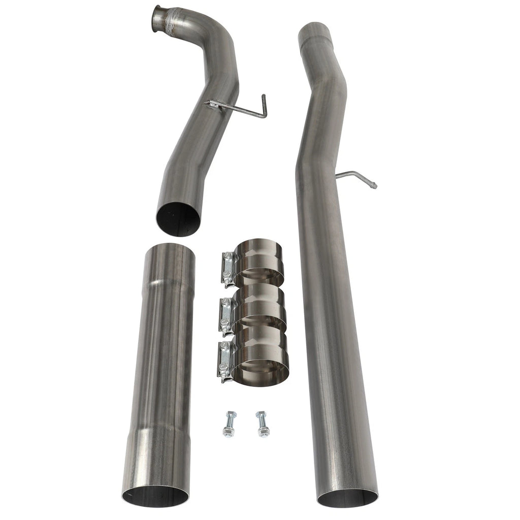 Steel Exhaust Pipe Muffler for Chevy Silverado GMC Sierra (2011–2015) 6.6L Duramax