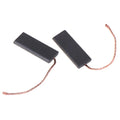 Set of 2 Carbon Brushes for Motor (2021) 70mm Length 5x13.5x40mm Black