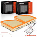 2X Engine Air Filter for Chevrolet Camaro (2010–2015)