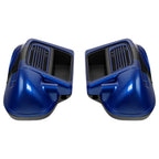 Vented Fairing Lowers for Harley Road Glide (2014–2024) Candy Cobalt/Indigo Ink
