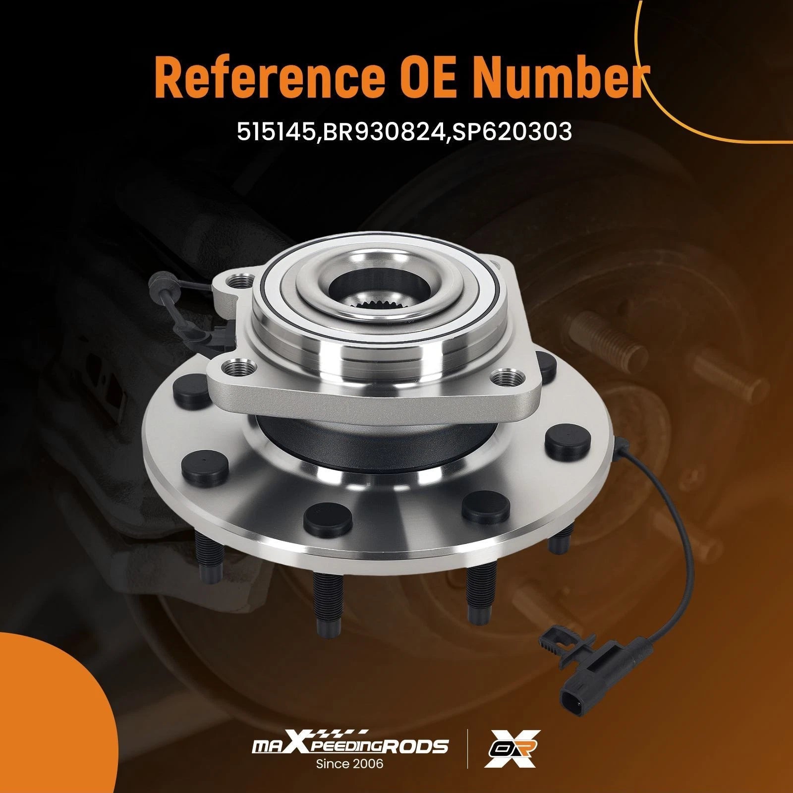 4WD Front Wheel Hub Kit for Silverado Sierra HD 2500/3500 (2011-2019)