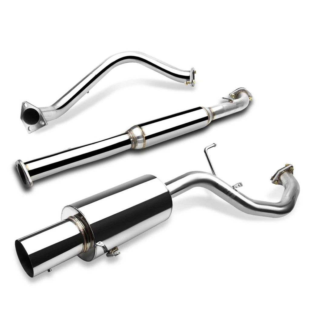 4" Tip Catback Exhaust System for Mitsubishi Galant 2.4L (1999–2003)