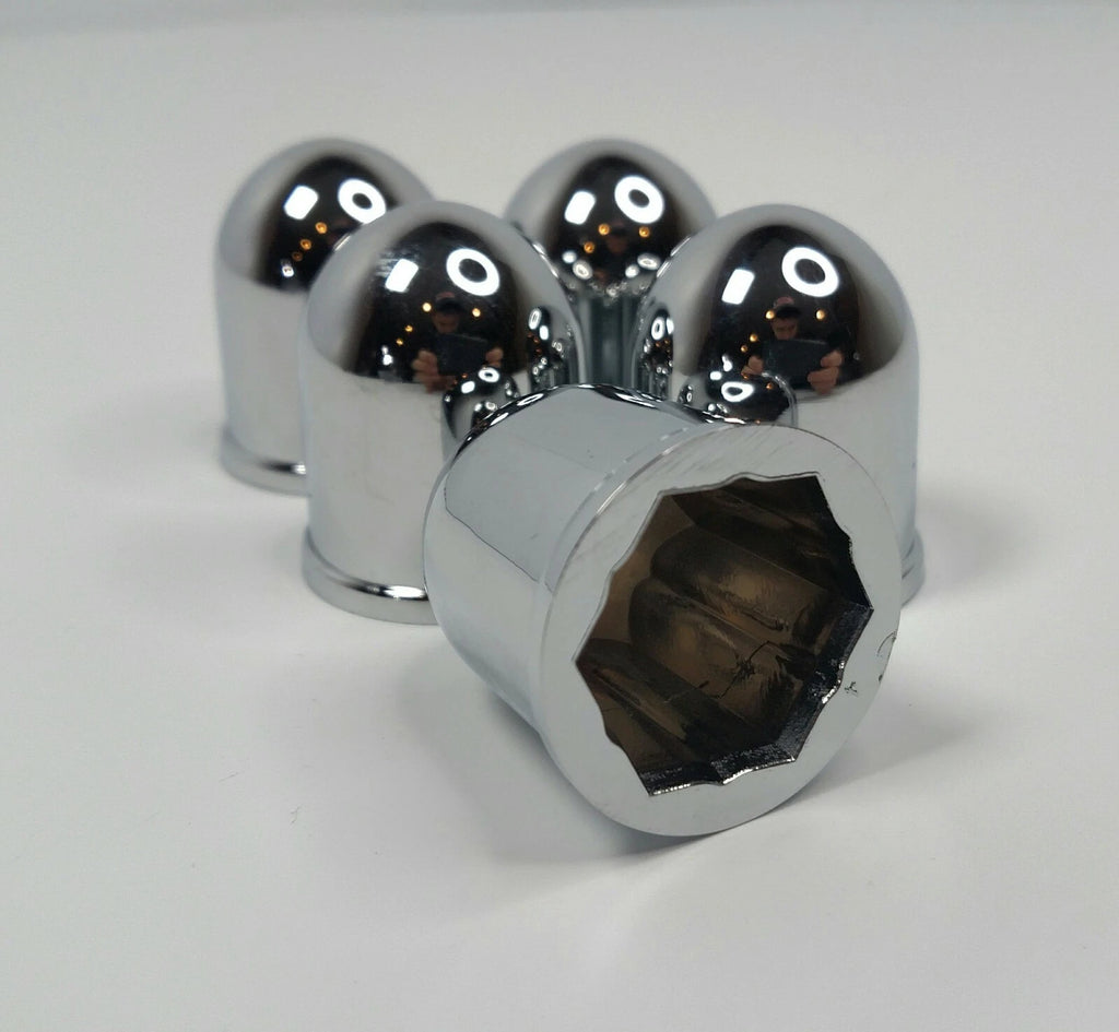 Center Hub Caps Pair Spider Bullet for Ford 5x4.5 5x4.5 (2000–2020)
