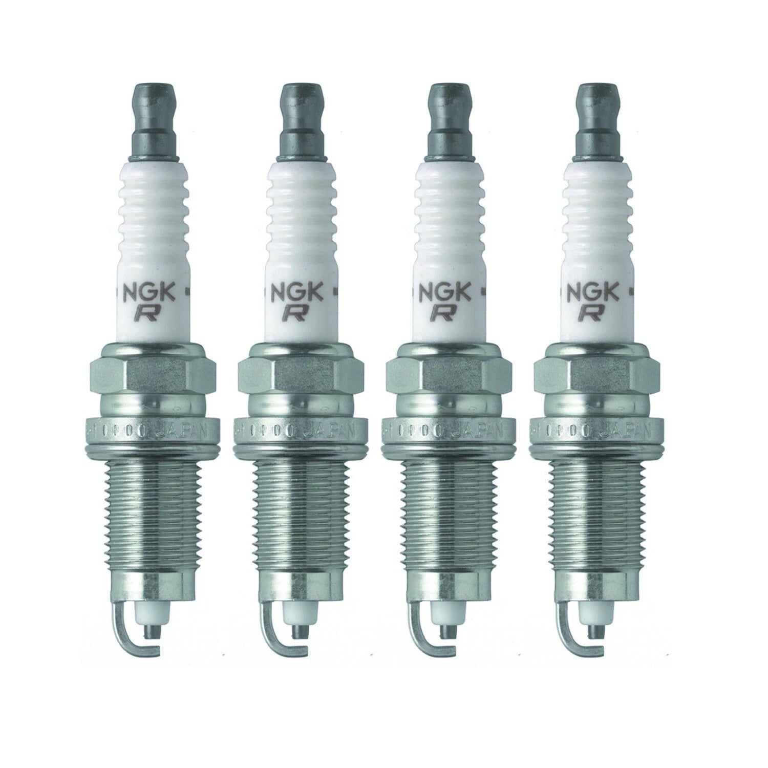 Set of 4 NGK V-Power Spark Plugs for Dodge Eagle Jeep 2.5L L4 (1984–1998)