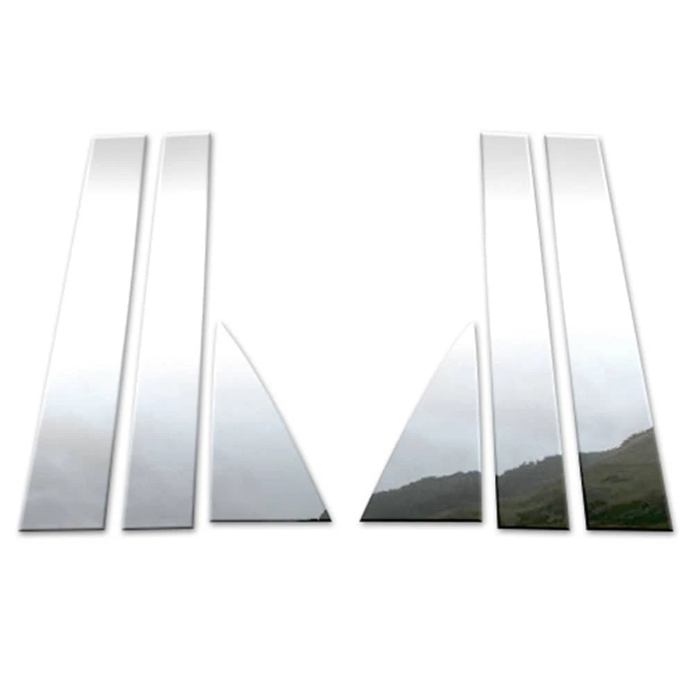 6Pc Chrome Pillar Post Covers for 05-09 Chevy Equinox - P1620