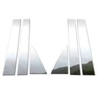 6Pc Chrome Pillar Post Covers for 05-09 Chevy Equinox - P1620