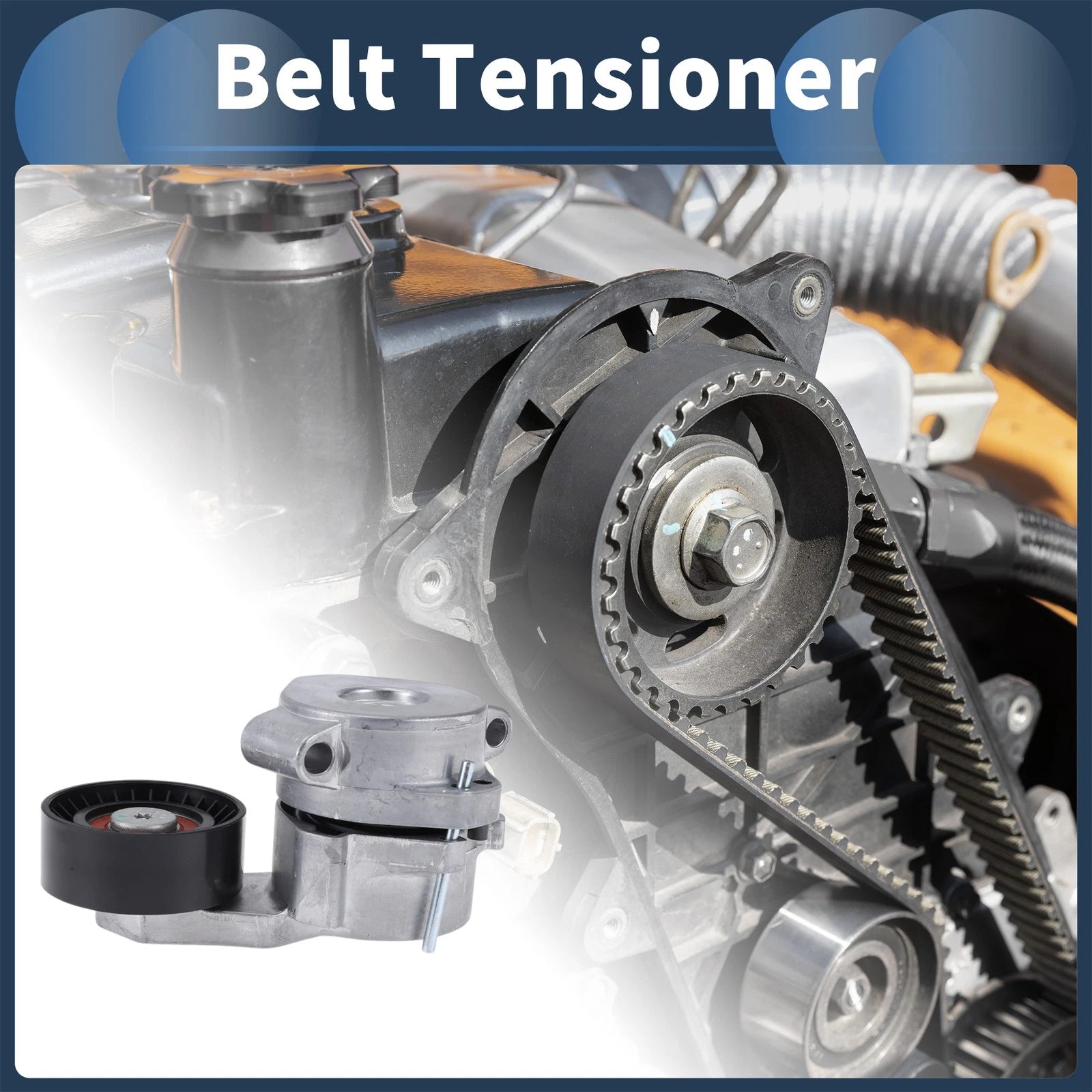 Belt Tensioner for Ford Transit (2006–2018) No. 6C1Q6A228AB/1420513 Metal