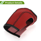 1 Pcs Gear Shift Knob Cover for Honda Civic (2016–2021) Black Carbon Fiber Red