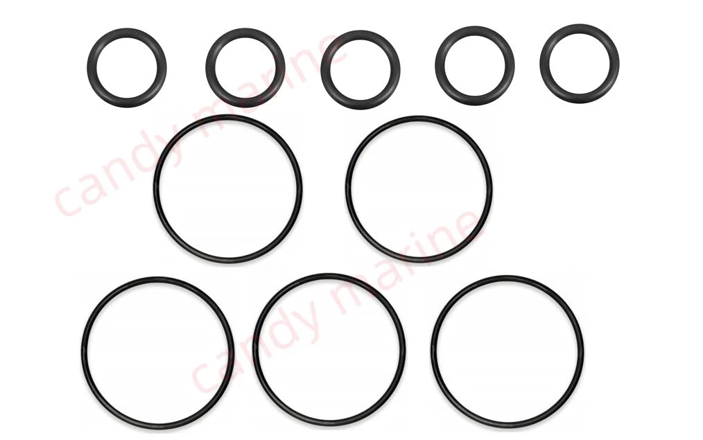 5pcs Oil Change O-Ring Seal Kit for Suzuki DF 8 9.9 15 20 (09280-13004, 09280-60005)