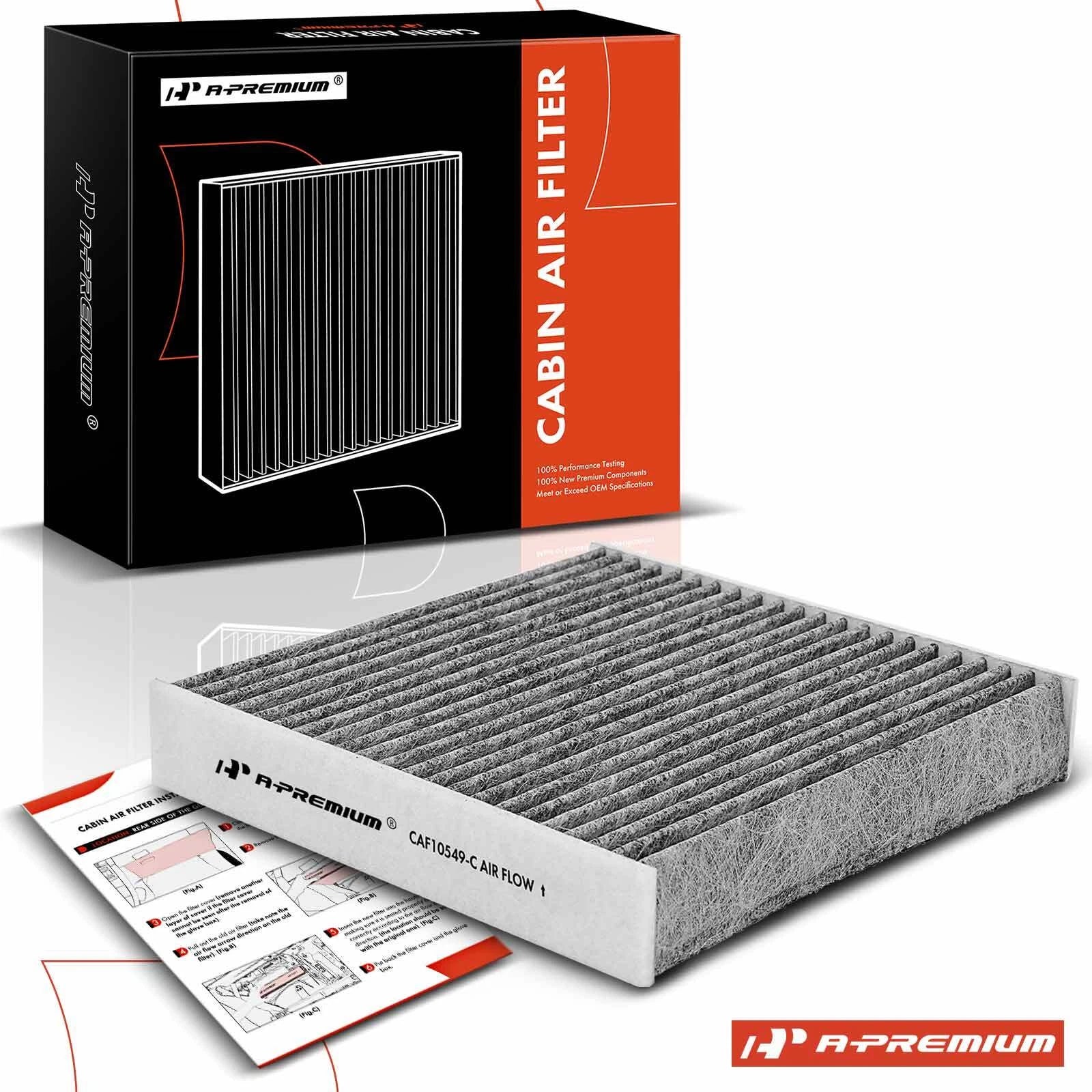 Activated Carbon Cabin Air Filter for Honda Fit (2007–2020)