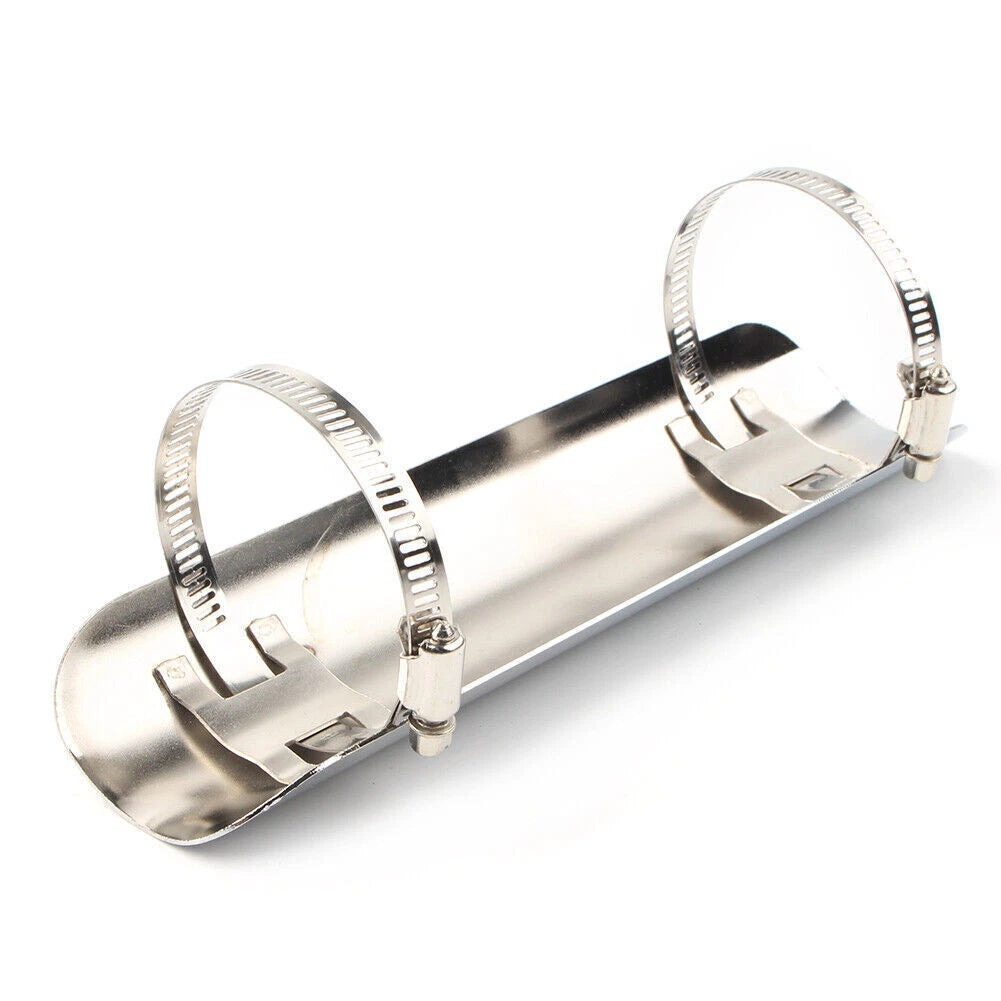 Exhaust Muffler Pipe Heat Shield Cover for Harley Motorcycle (Chrome)