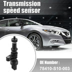 Transmission Speed Sensor for Honda (78410-S10-003) 3 Pins Plastic Metal Black