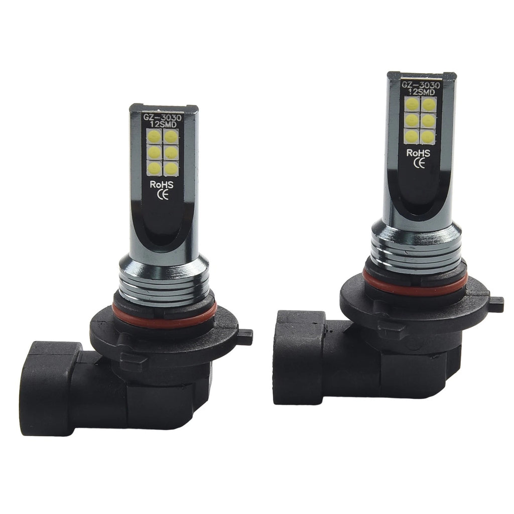 Set of 2 6000K LED Fog Light Bulbs 9006HB4 for