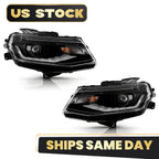 HID/Xenon Headlight Set for Chevy Camaro (2016–2024) Left+Right Pair