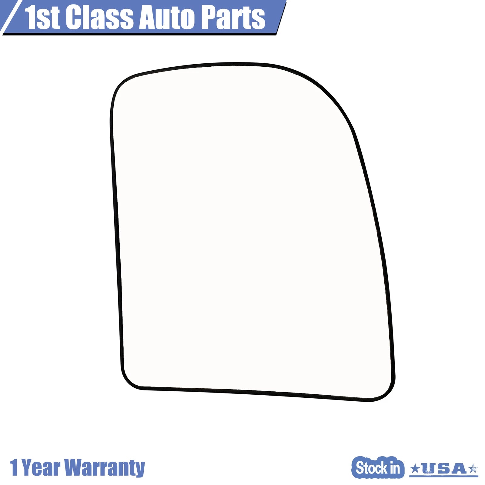 Heated Rear View Mirror Glass Right for Ford F-Series E-Series (1999–2014) FO1320218