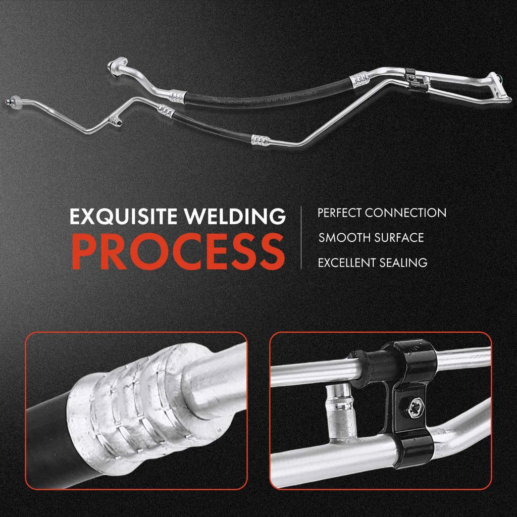 A/C Suction & Liquid Line Hose Assembly for Jeep Wrangler (2007-2011)