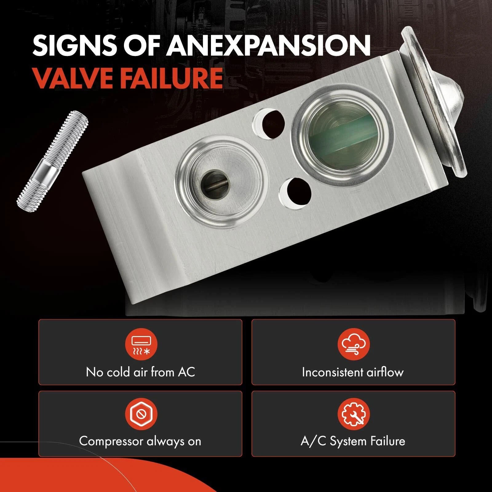 A/C Expansion Valve for Kia Sorento Sedona (2015–2023)