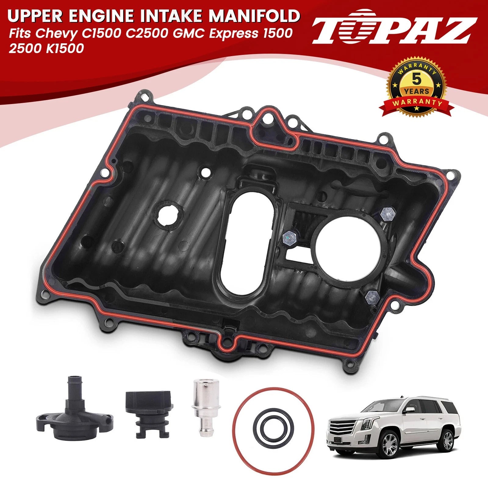 Intake Manifold for Chevy C1500 C2500 GMC Express 1500 2500 (1990–1999)
