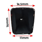 Black Boot Gaiter for Opel Zafira B, Astra H (2005-2014)