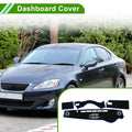 Dashboard Cover for Lexus IS 30 Series (2013–2023) Black Blue 1 Pc