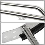 Chrome Stainless Steel Front Bumper Grill Guard for Nissan Xterra (2002–2004)