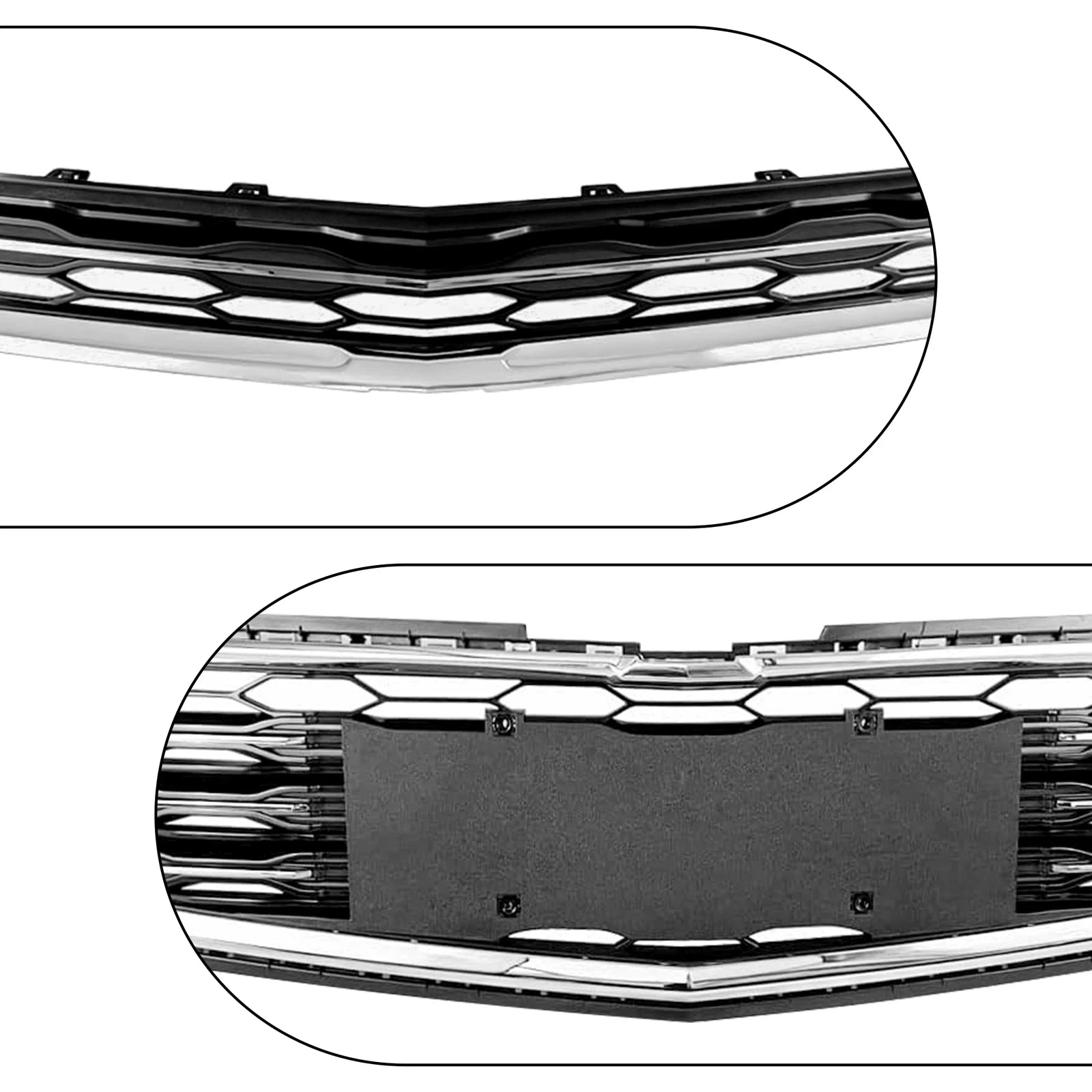 Honeycomb Mesh Grille Trim for Chevy Malibu (2016–2018)