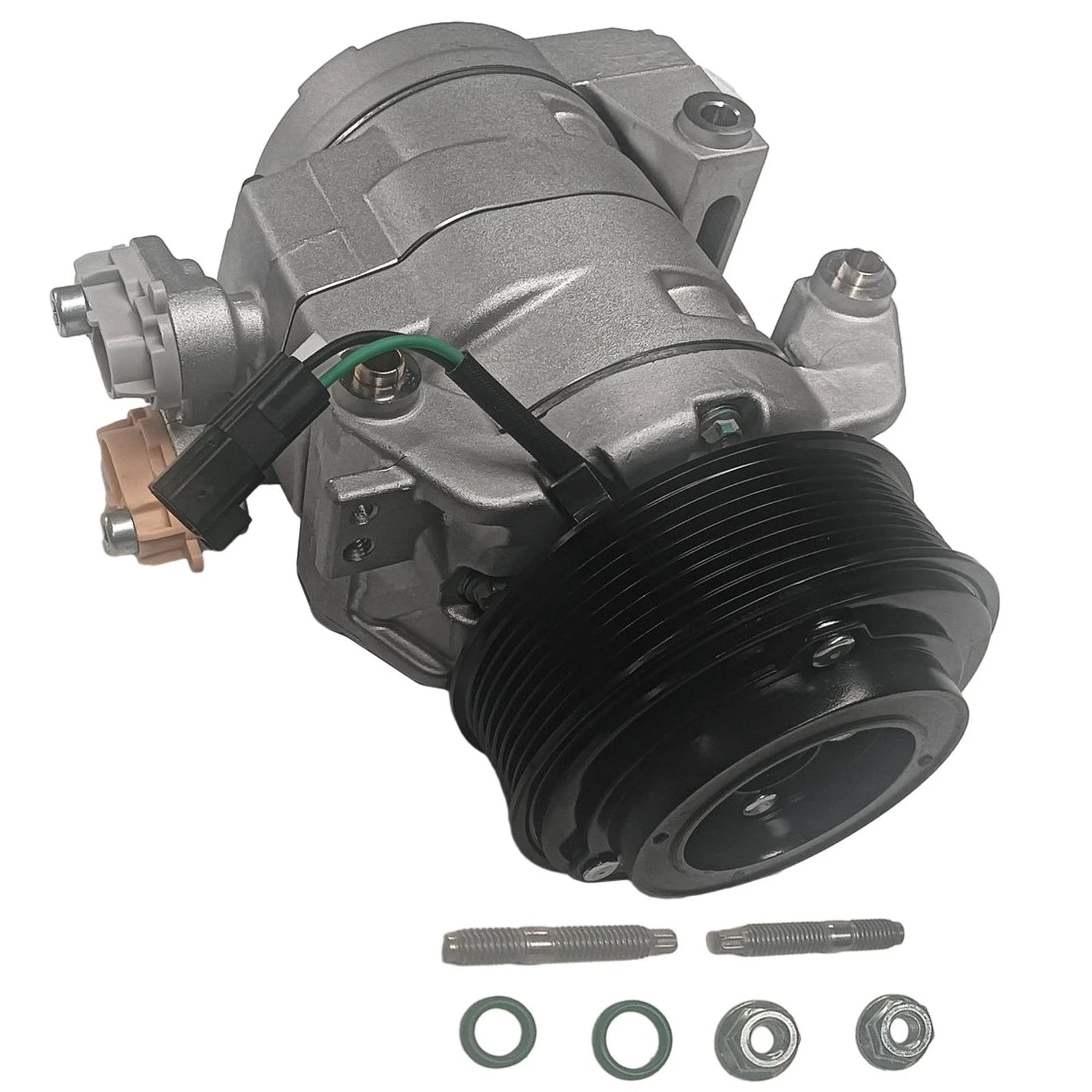 A/C Compressor with Clutch for Ford F-250 F-350 F-450 F-550 (2017–2019)