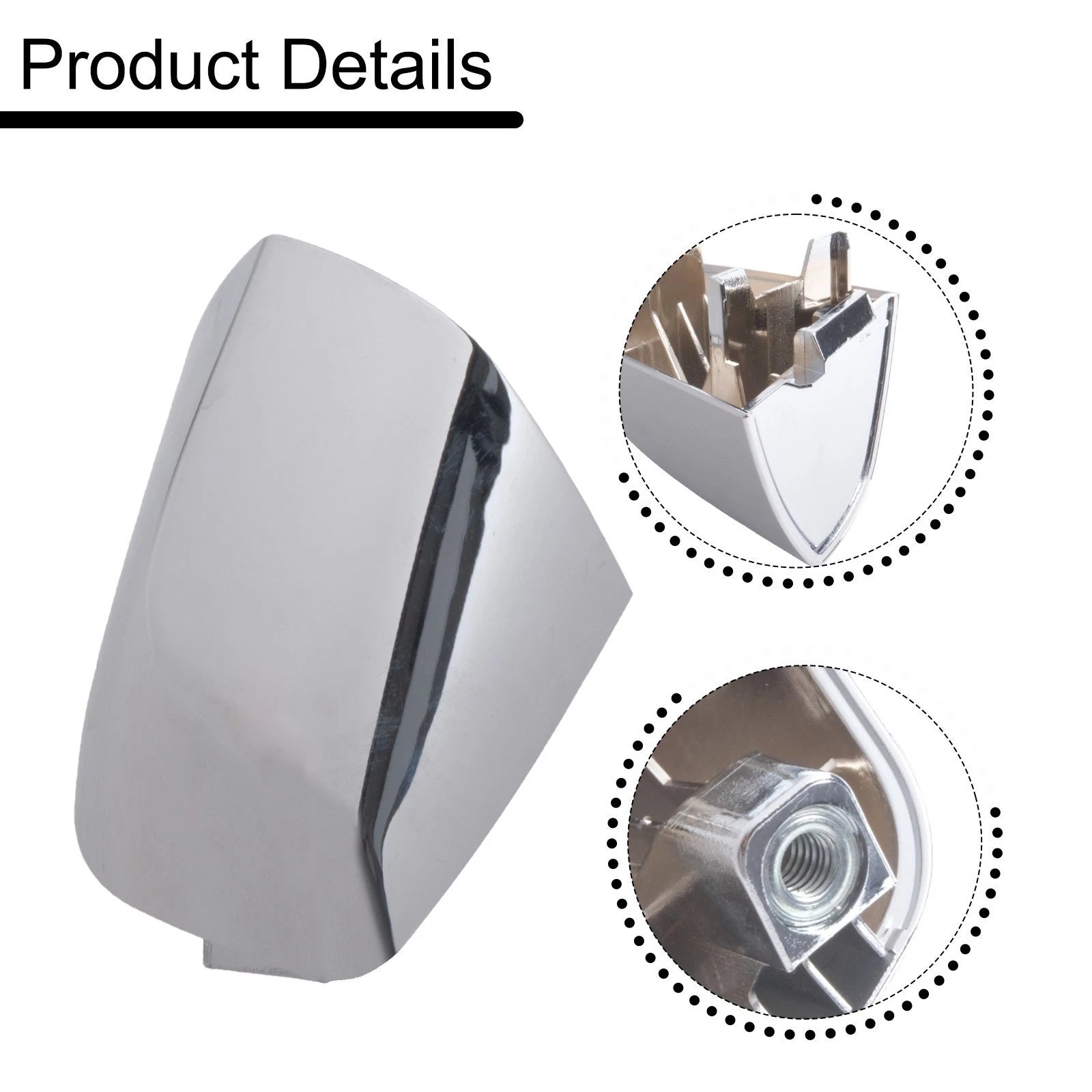 Door Handle Side Cover for Hyundai Santa Fe (2013–2019) - ABS Material