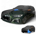 Car Cover Waterproof for BMW i4 (2022–2024) 210D-PU Black Blue