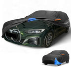 Car Cover Waterproof for BMW i4 (2022–2024) 210D-PU Black Blue