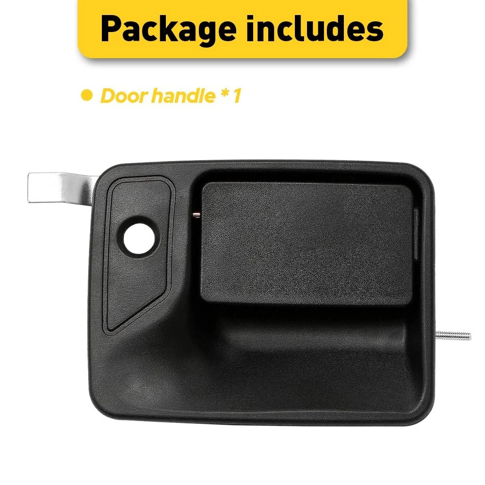 Front Exterior Door Handle for Ford F-250-F-550 Super Duty (1999–2016) Black