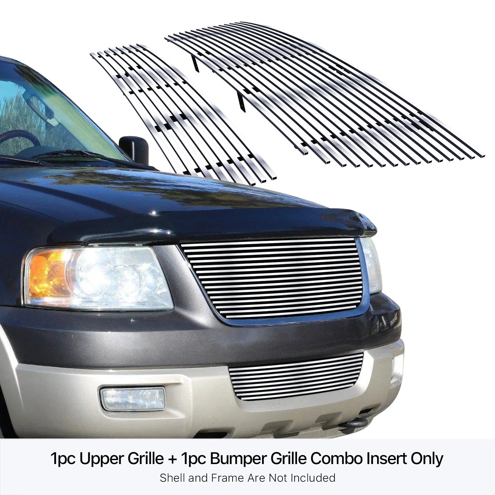 Stainless Steel Chrome Billet Grille for Ford Expedition (2003-2006)