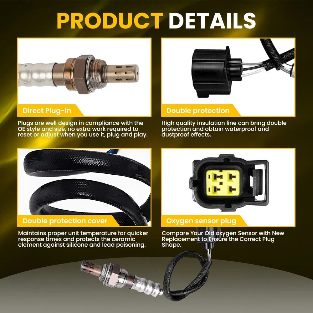 2X Oxygen O2 Sensor Upstream Downstream for Dodge Caliber Avenger Journey (2007–2019)