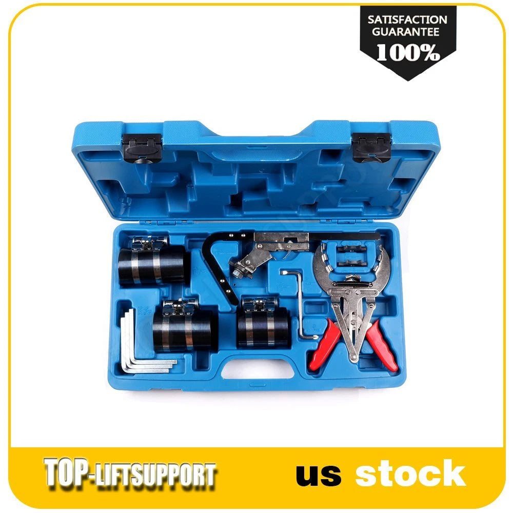 Piston Ring Compressor Tool Set for Auto Truck Cleaning Service