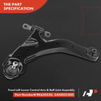Front Left Lower Control Arm with Ball Joint for Kia Spectra (2000-2009)