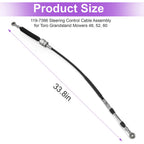 Cable Assembly for Toro Grandstand Mowers (48, 52, 60) 119-7366