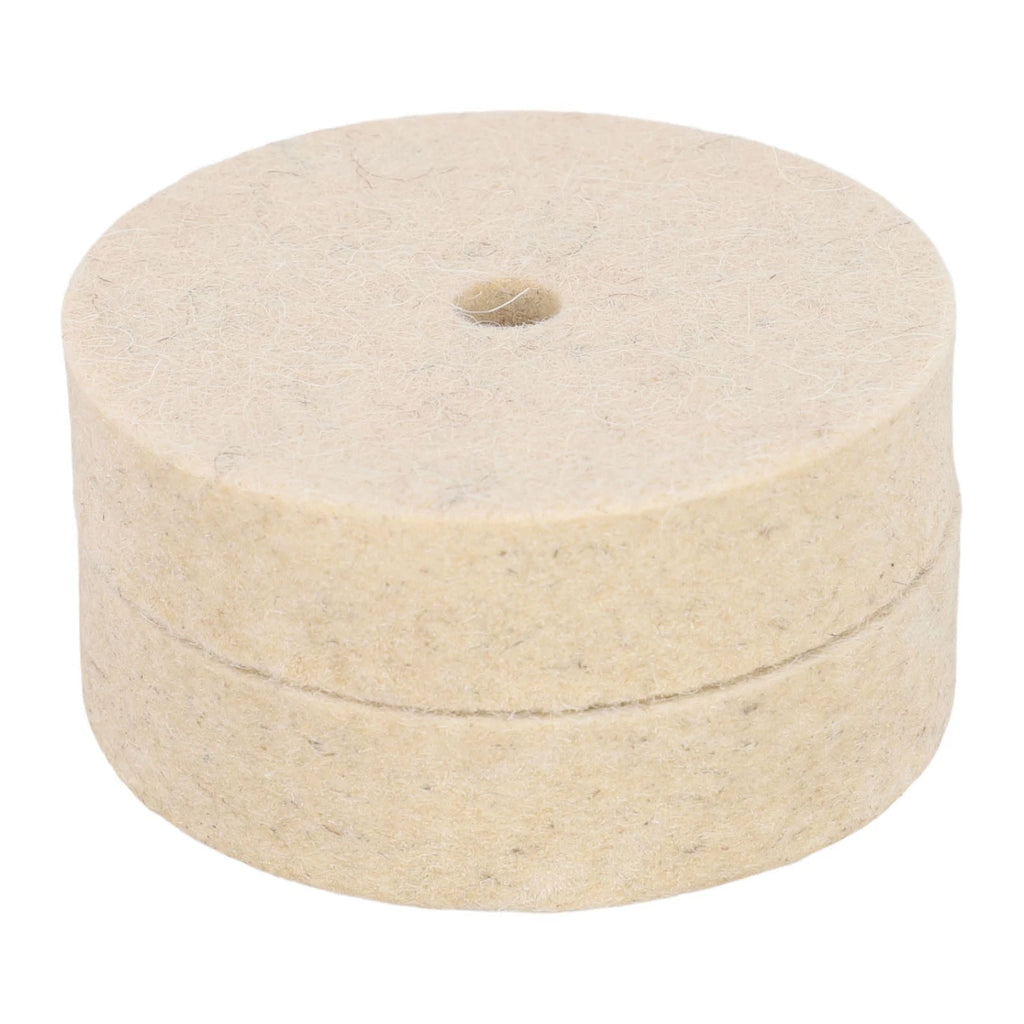 2X Wool Felt Buffing Wheel Polisher Pad for Stainless Steel (Universal)