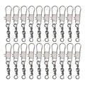 Stainless Steel Swivels and Snap Links for Fishing Line Management
